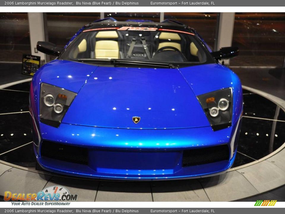 2006 Lamborghini Murcielago Roadster Blu Nova (Blue Pearl) / Blu Delphinus Photo #44