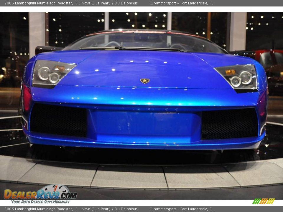 2006 Lamborghini Murcielago Roadster Blu Nova (Blue Pearl) / Blu Delphinus Photo #47