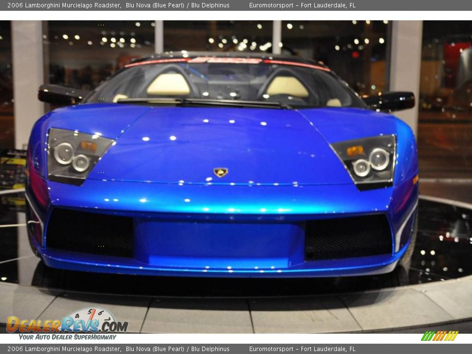 2006 Lamborghini Murcielago Roadster Blu Nova (Blue Pearl) / Blu Delphinus Photo #49