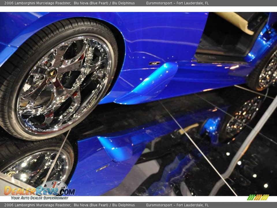 2006 Lamborghini Murcielago Roadster Blu Nova (Blue Pearl) / Blu Delphinus Photo #57