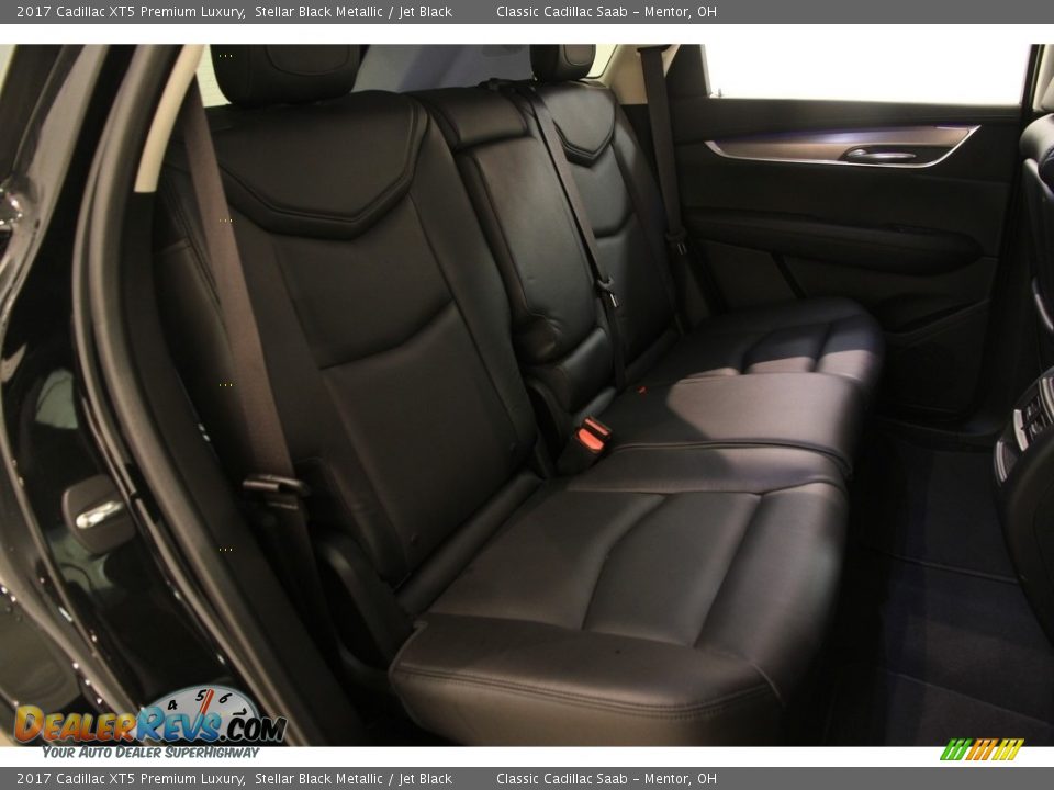 Rear Seat of 2017 Cadillac XT5 Premium Luxury Photo #14