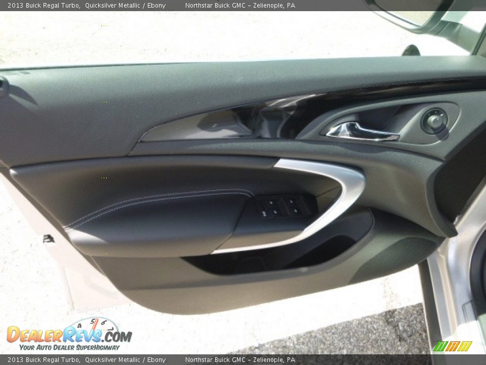 2013 Buick Regal Turbo Quicksilver Metallic / Ebony Photo #19
