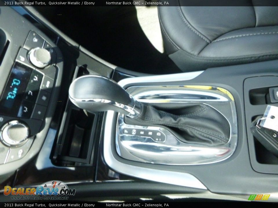 2013 Buick Regal Turbo Quicksilver Metallic / Ebony Photo #26