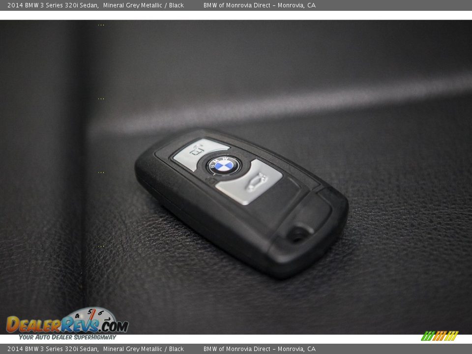 2014 BMW 3 Series 320i Sedan Mineral Grey Metallic / Black Photo #11