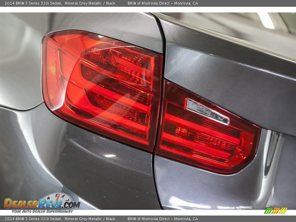 2014 BMW 3 Series 320i Sedan Mineral Grey Metallic / Black Photo #29