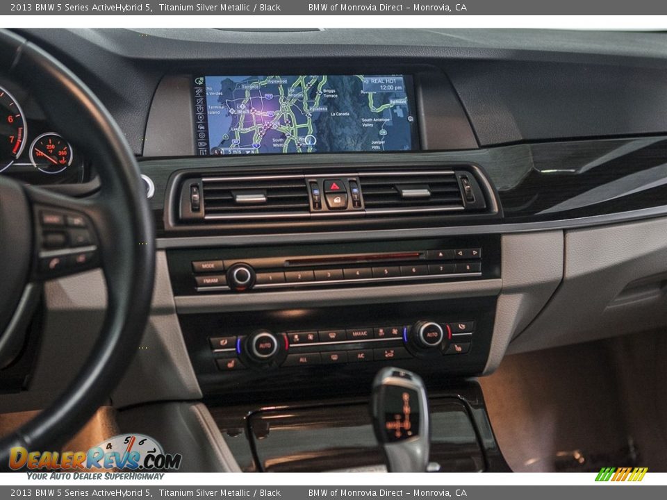 2013 BMW 5 Series ActiveHybrid 5 Titanium Silver Metallic / Black Photo #5