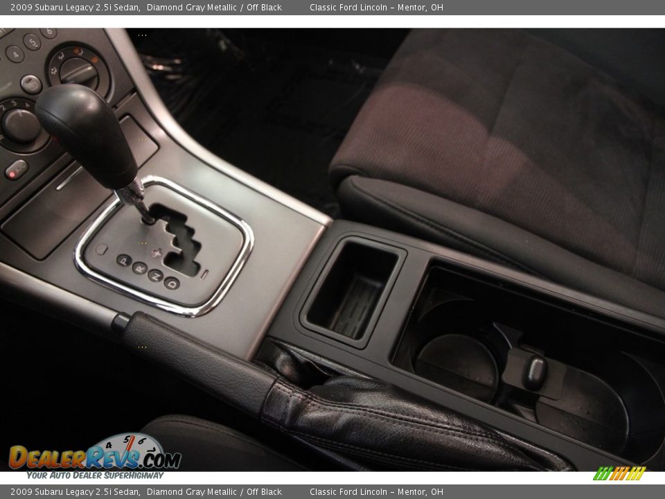 2009 Subaru Legacy 2.5i Sedan Diamond Gray Metallic / Off Black Photo #11