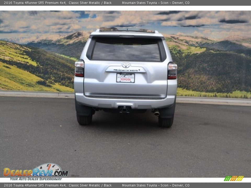 2016 Toyota 4Runner SR5 Premium 4x4 Classic Silver Metallic / Black Photo #4