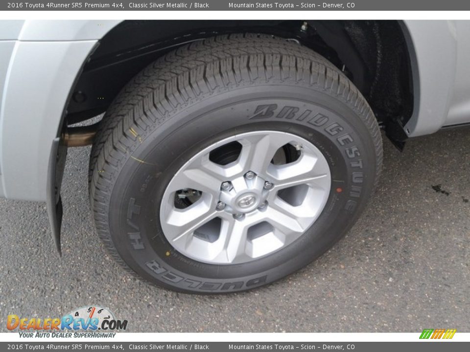 2016 Toyota 4Runner SR5 Premium 4x4 Classic Silver Metallic / Black Photo #9