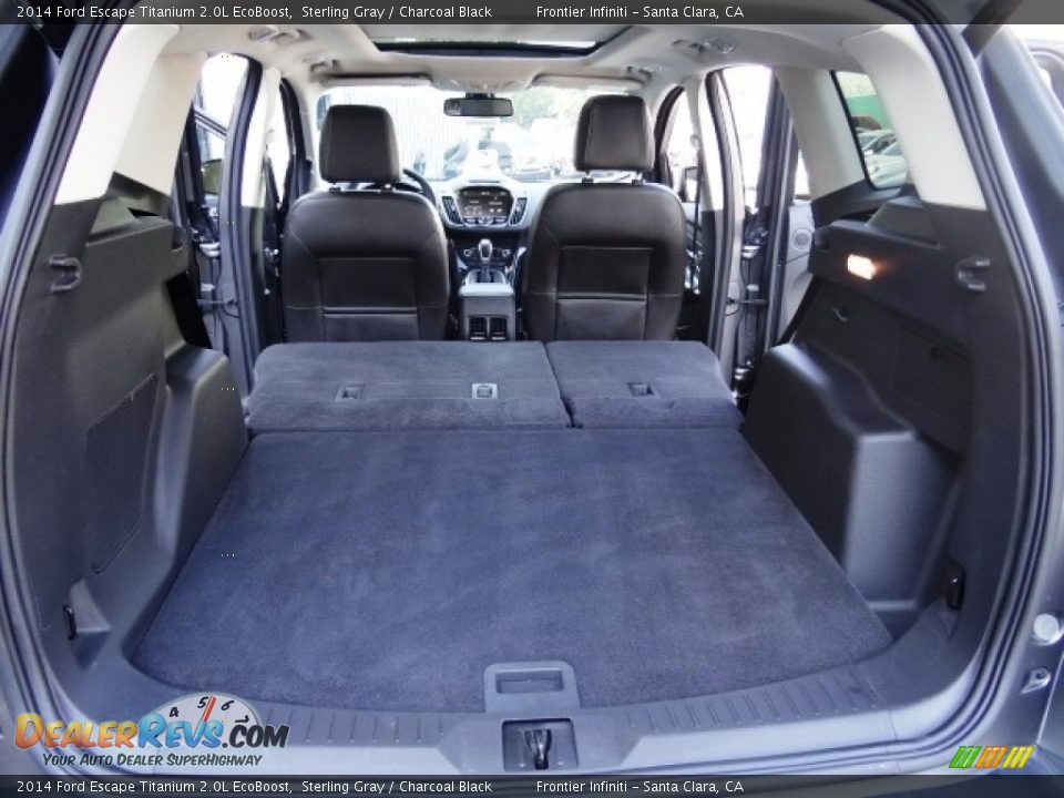 2014 Ford Escape Titanium 2.0L EcoBoost Sterling Gray / Charcoal Black Photo #21