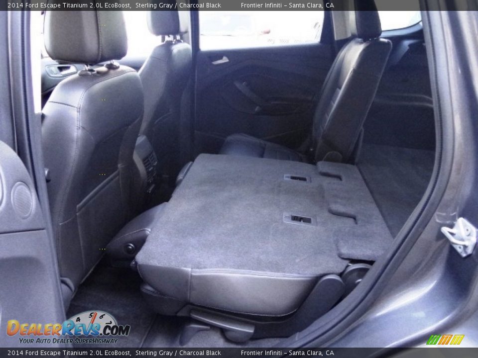 2014 Ford Escape Titanium 2.0L EcoBoost Sterling Gray / Charcoal Black Photo #22