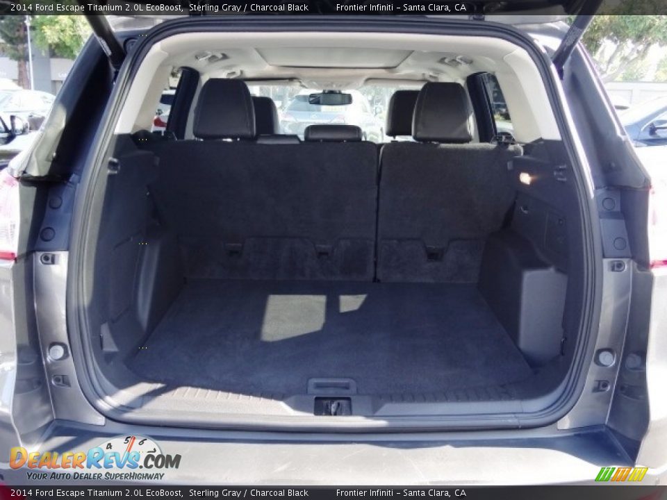 2014 Ford Escape Titanium 2.0L EcoBoost Sterling Gray / Charcoal Black Photo #27