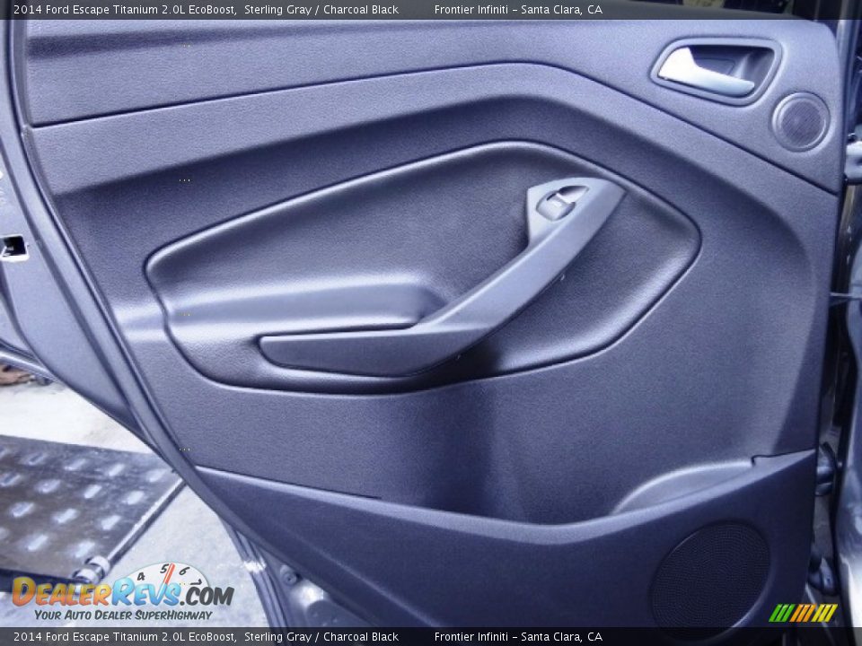 2014 Ford Escape Titanium 2.0L EcoBoost Sterling Gray / Charcoal Black Photo #30