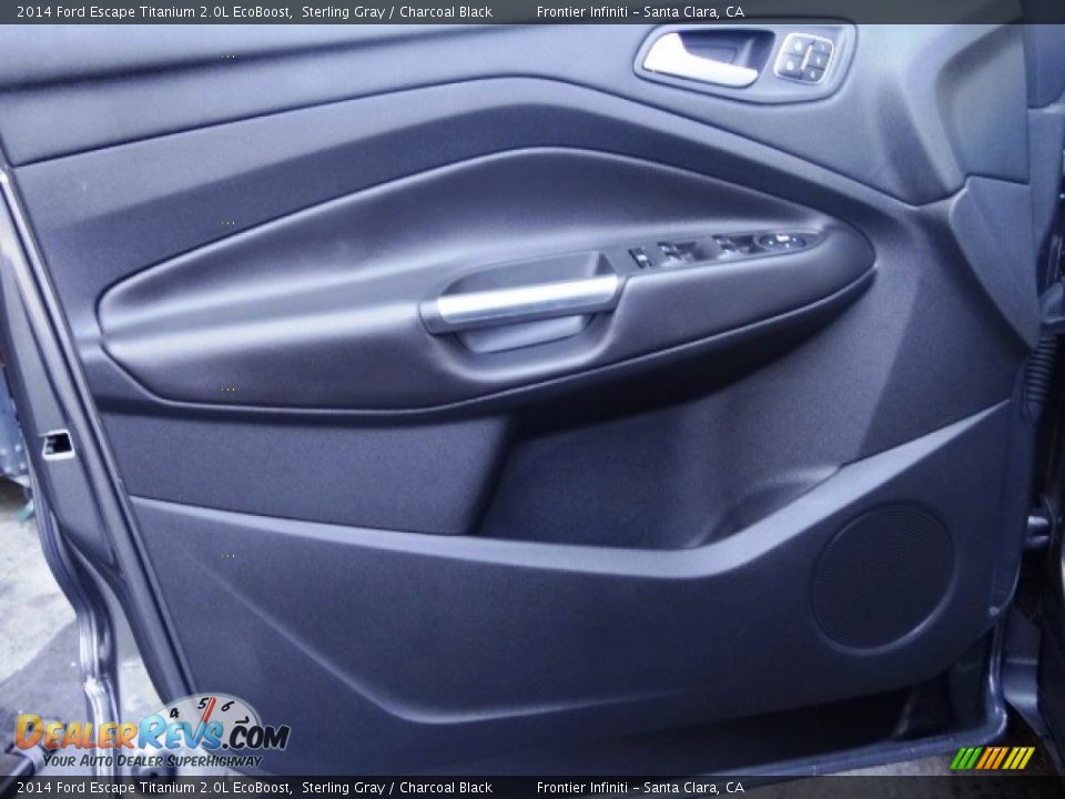 2014 Ford Escape Titanium 2.0L EcoBoost Sterling Gray / Charcoal Black Photo #31