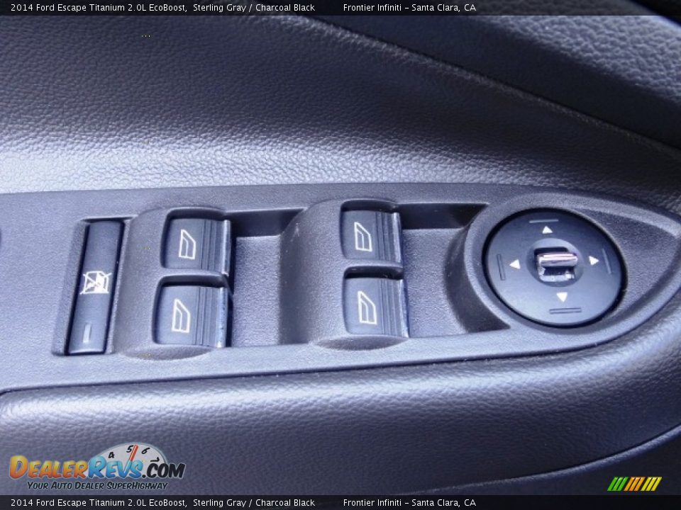 2014 Ford Escape Titanium 2.0L EcoBoost Sterling Gray / Charcoal Black Photo #33