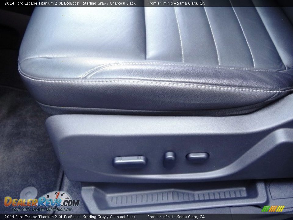 2014 Ford Escape Titanium 2.0L EcoBoost Sterling Gray / Charcoal Black Photo #34