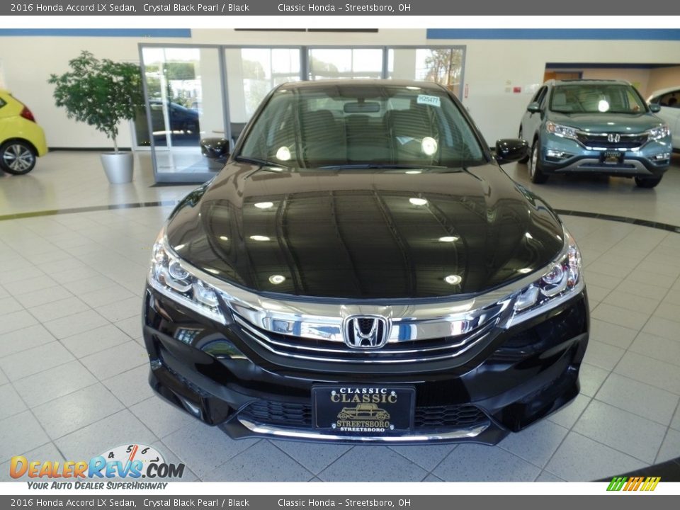 2016 Honda Accord LX Sedan Crystal Black Pearl / Black Photo #3