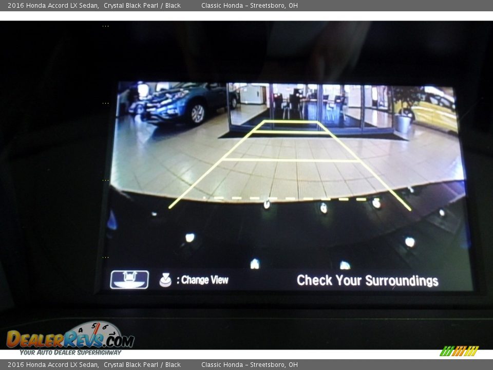 2016 Honda Accord LX Sedan Crystal Black Pearl / Black Photo #11