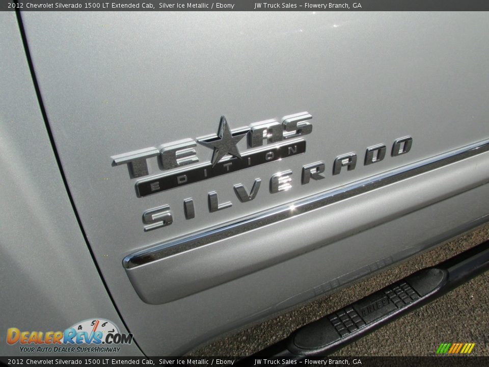 2012 Chevrolet Silverado 1500 LT Extended Cab Silver Ice Metallic / Ebony Photo #17