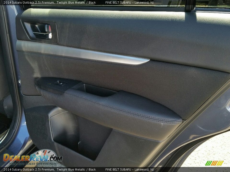 2014 Subaru Outback 2.5i Premium Twilight Blue Metallic / Black Photo #23