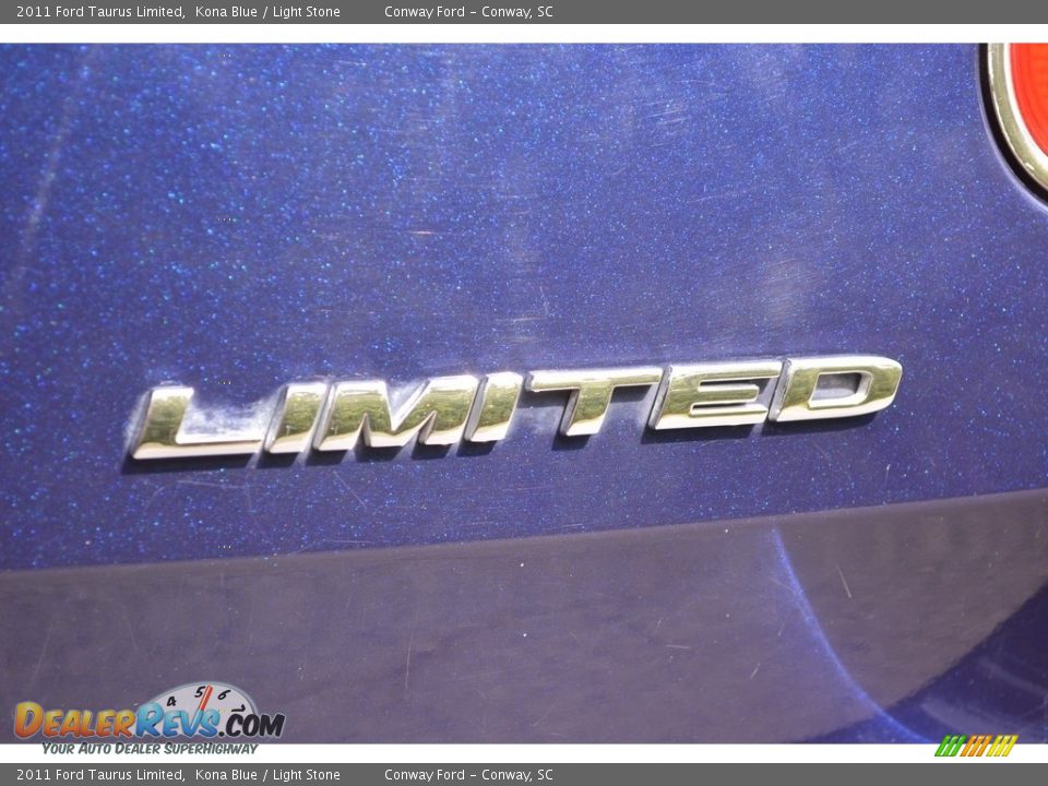 2011 Ford Taurus Limited Kona Blue / Light Stone Photo #5