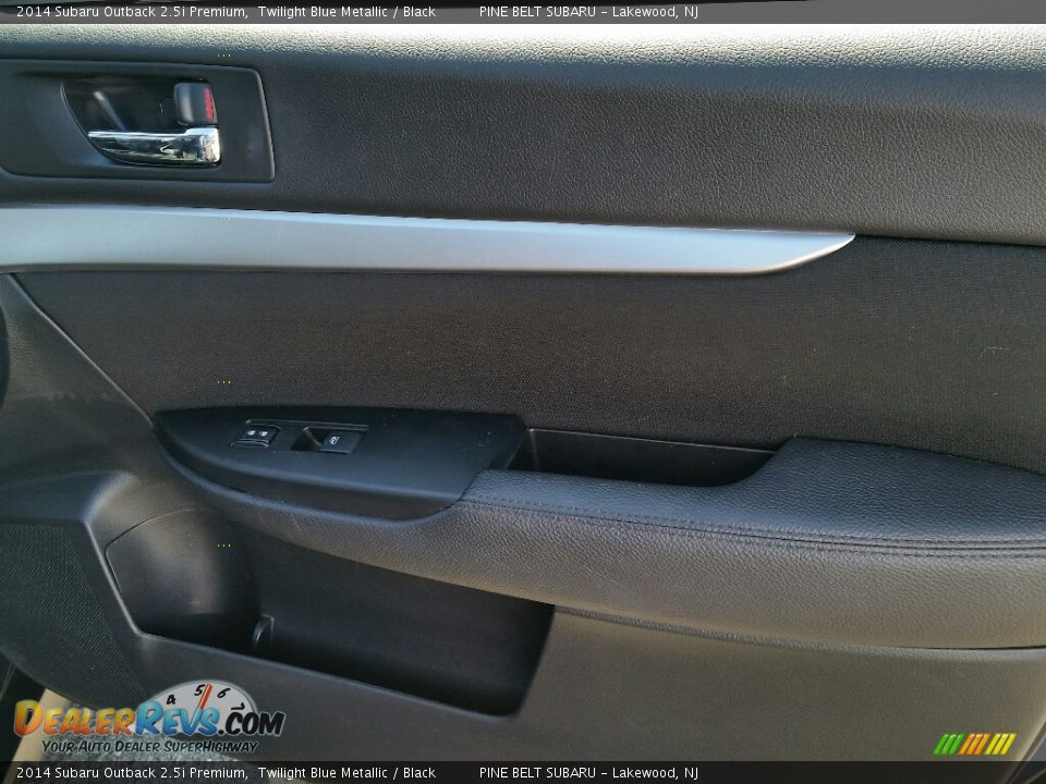 2014 Subaru Outback 2.5i Premium Twilight Blue Metallic / Black Photo #25