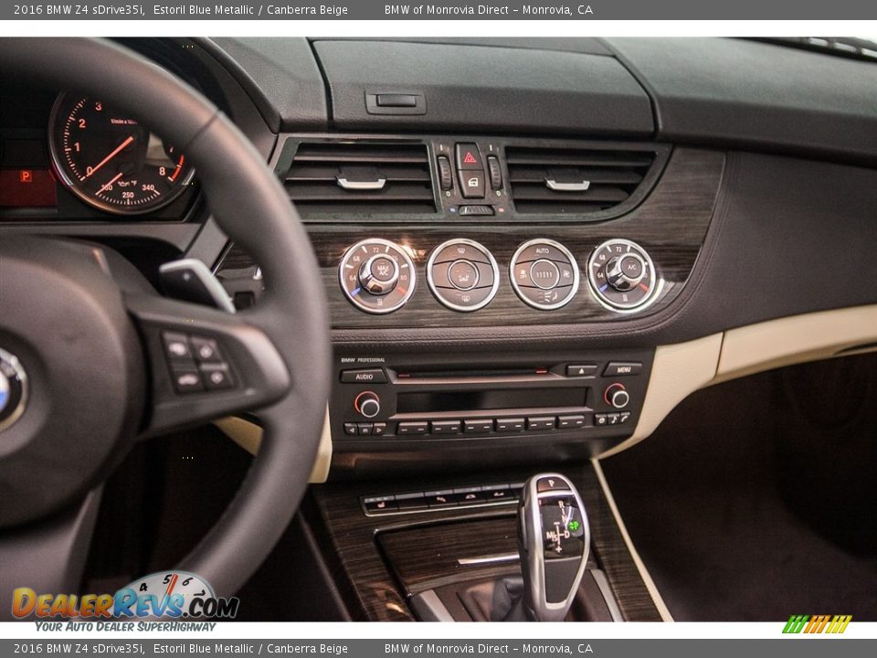 Controls of 2016 BMW Z4 sDrive35i Photo #5