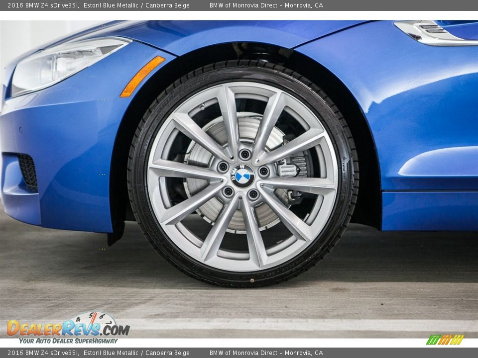 2016 BMW Z4 sDrive35i Wheel Photo #10