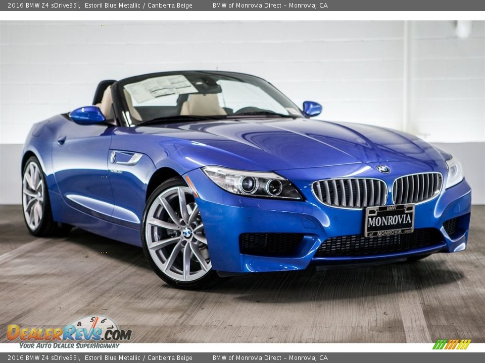 Front 3/4 View of 2016 BMW Z4 sDrive35i Photo #12