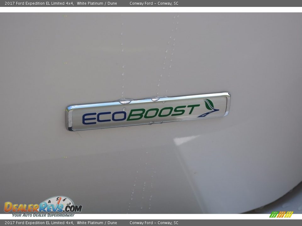 2017 Ford Expedition EL Limited 4x4 White Platinum / Dune Photo #5