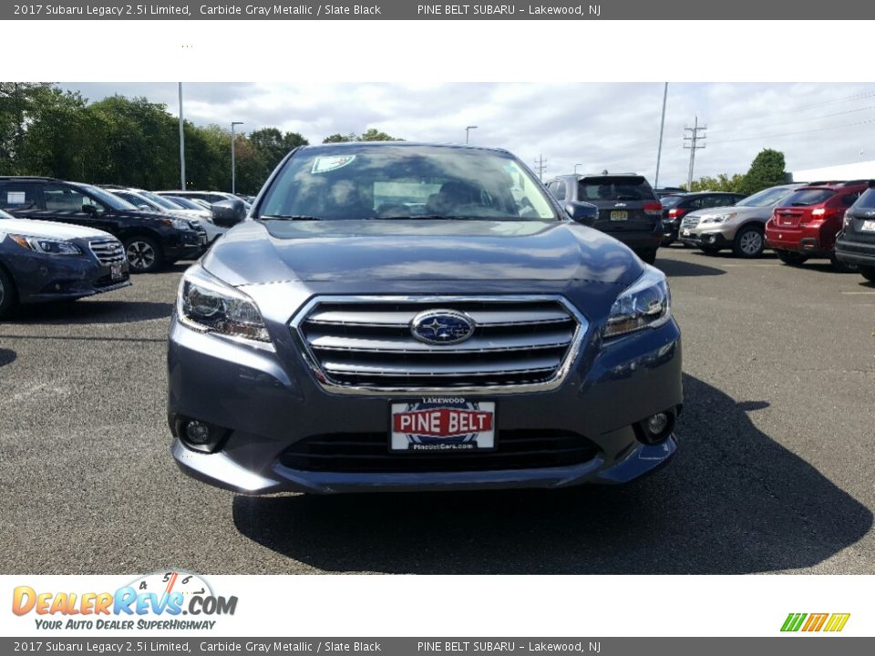 2017 Subaru Legacy 2.5i Limited Carbide Gray Metallic / Slate Black Photo #2