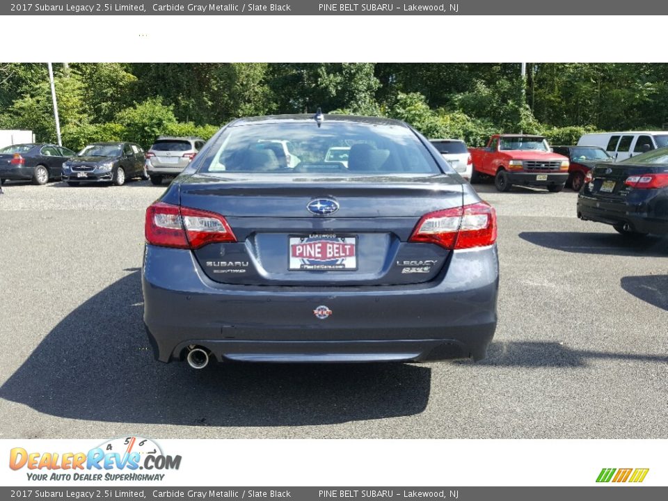 2017 Subaru Legacy 2.5i Limited Carbide Gray Metallic / Slate Black Photo #5