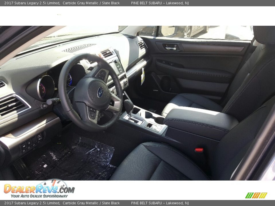 2017 Subaru Legacy 2.5i Limited Carbide Gray Metallic / Slate Black Photo #8