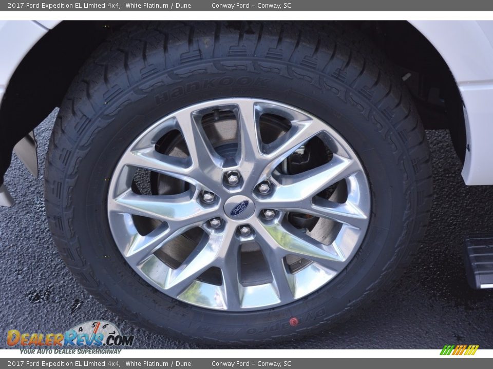 2017 Ford Expedition EL Limited 4x4 White Platinum / Dune Photo #21