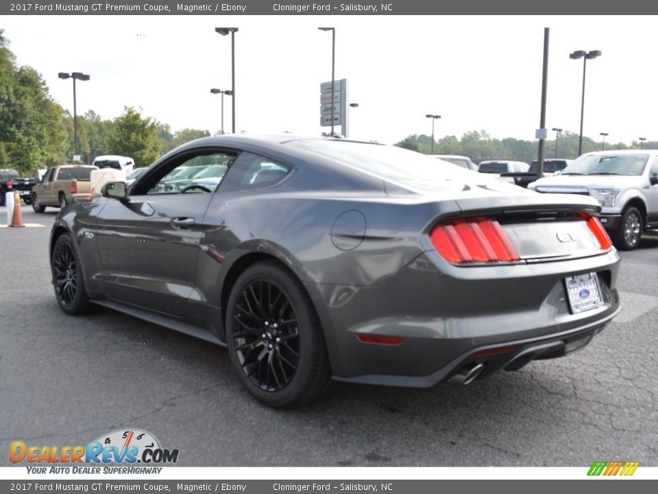 2017 Ford Mustang GT Premium Coupe Magnetic / Ebony Photo #20