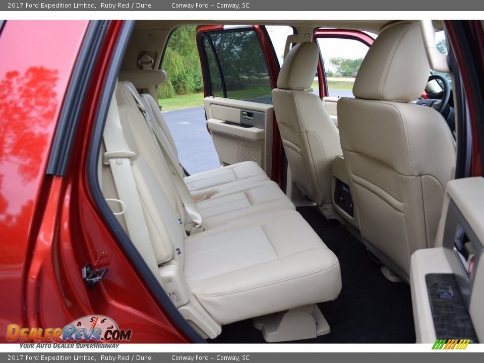 Rear Seat of 2017 Ford Expedition Limited Photo #29