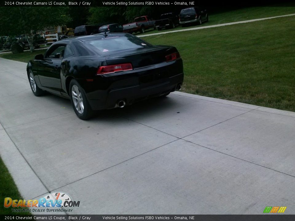 2014 Chevrolet Camaro LS Coupe Black / Gray Photo #3