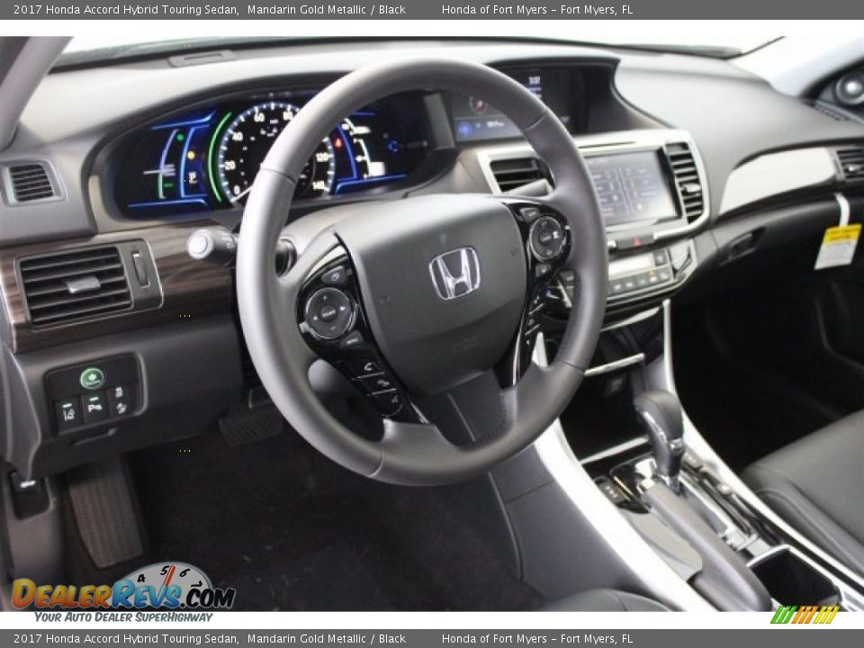 Dashboard of 2017 Honda Accord Hybrid Touring Sedan Photo #12