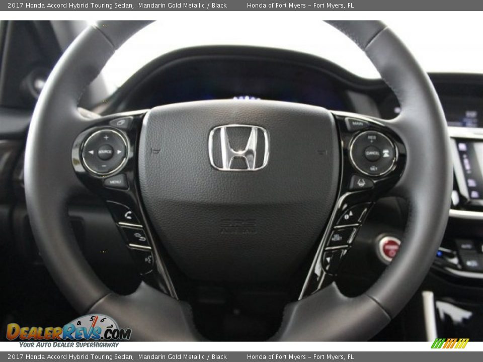 2017 Honda Accord Hybrid Touring Sedan Steering Wheel Photo #13