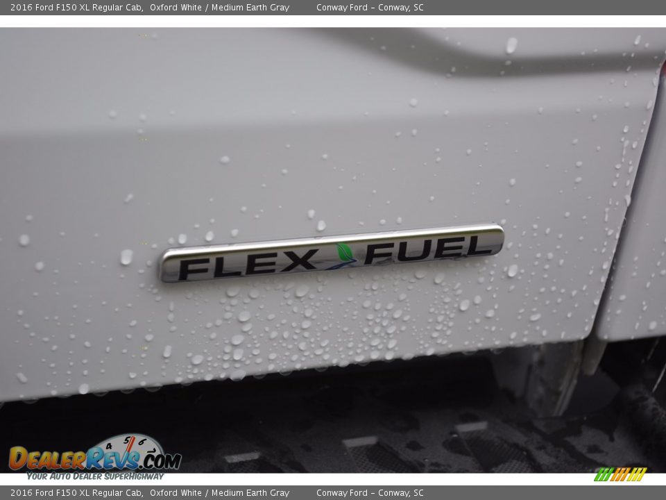 2016 Ford F150 XL Regular Cab Oxford White / Medium Earth Gray Photo #4
