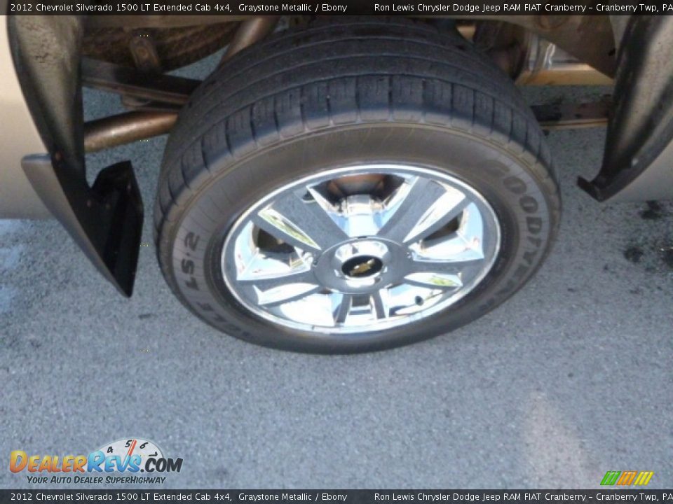 2012 Chevrolet Silverado 1500 LT Extended Cab 4x4 Graystone Metallic / Ebony Photo #3