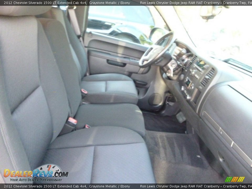 2012 Chevrolet Silverado 1500 LT Extended Cab 4x4 Graystone Metallic / Ebony Photo #6