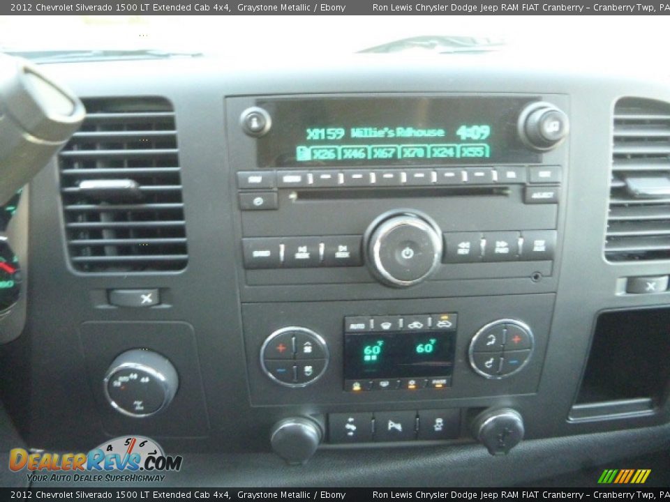 2012 Chevrolet Silverado 1500 LT Extended Cab 4x4 Graystone Metallic / Ebony Photo #17