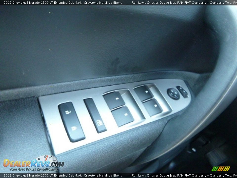 2012 Chevrolet Silverado 1500 LT Extended Cab 4x4 Graystone Metallic / Ebony Photo #19