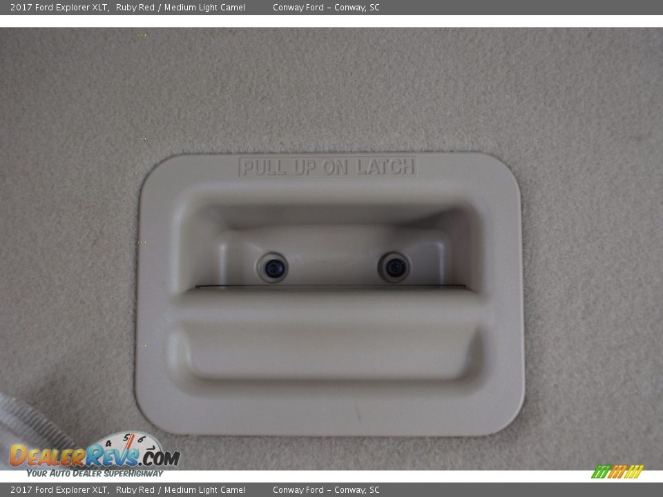 2017 Ford Explorer XLT Ruby Red / Medium Light Camel Photo #11