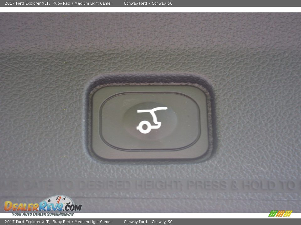 2017 Ford Explorer XLT Ruby Red / Medium Light Camel Photo #12