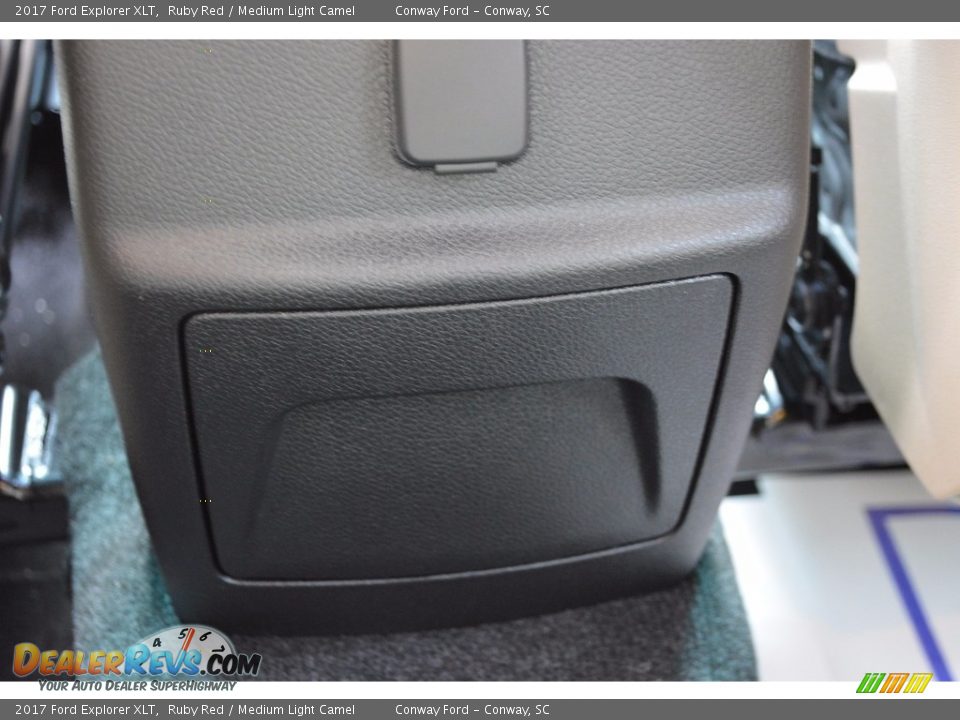 2017 Ford Explorer XLT Ruby Red / Medium Light Camel Photo #29