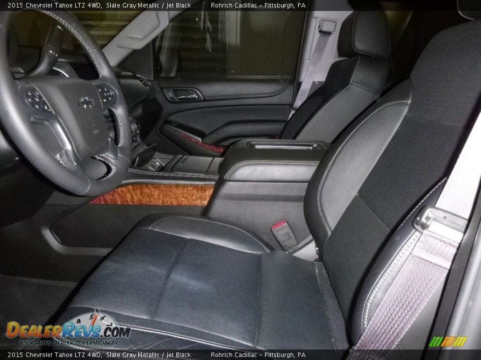 2015 Chevrolet Tahoe LTZ 4WD Slate Gray Metallic / Jet Black Photo #2