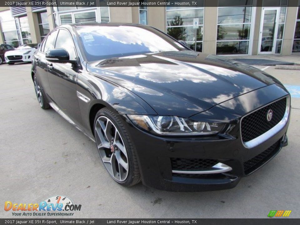 2017 Jaguar XE 35t R-Sport Ultimate Black / Jet Photo #2