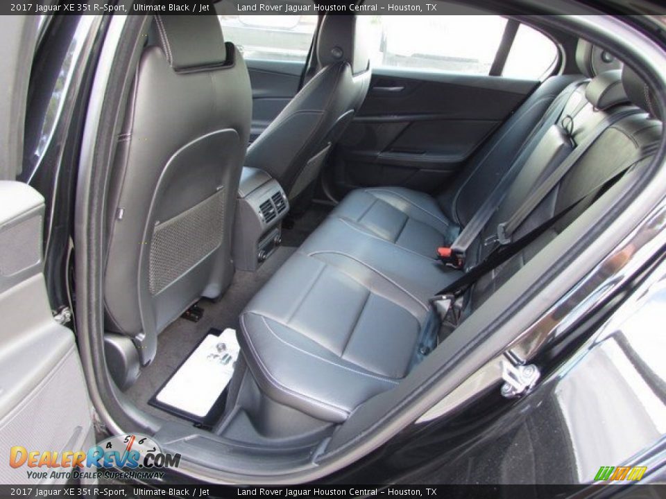 2017 Jaguar XE 35t R-Sport Ultimate Black / Jet Photo #5